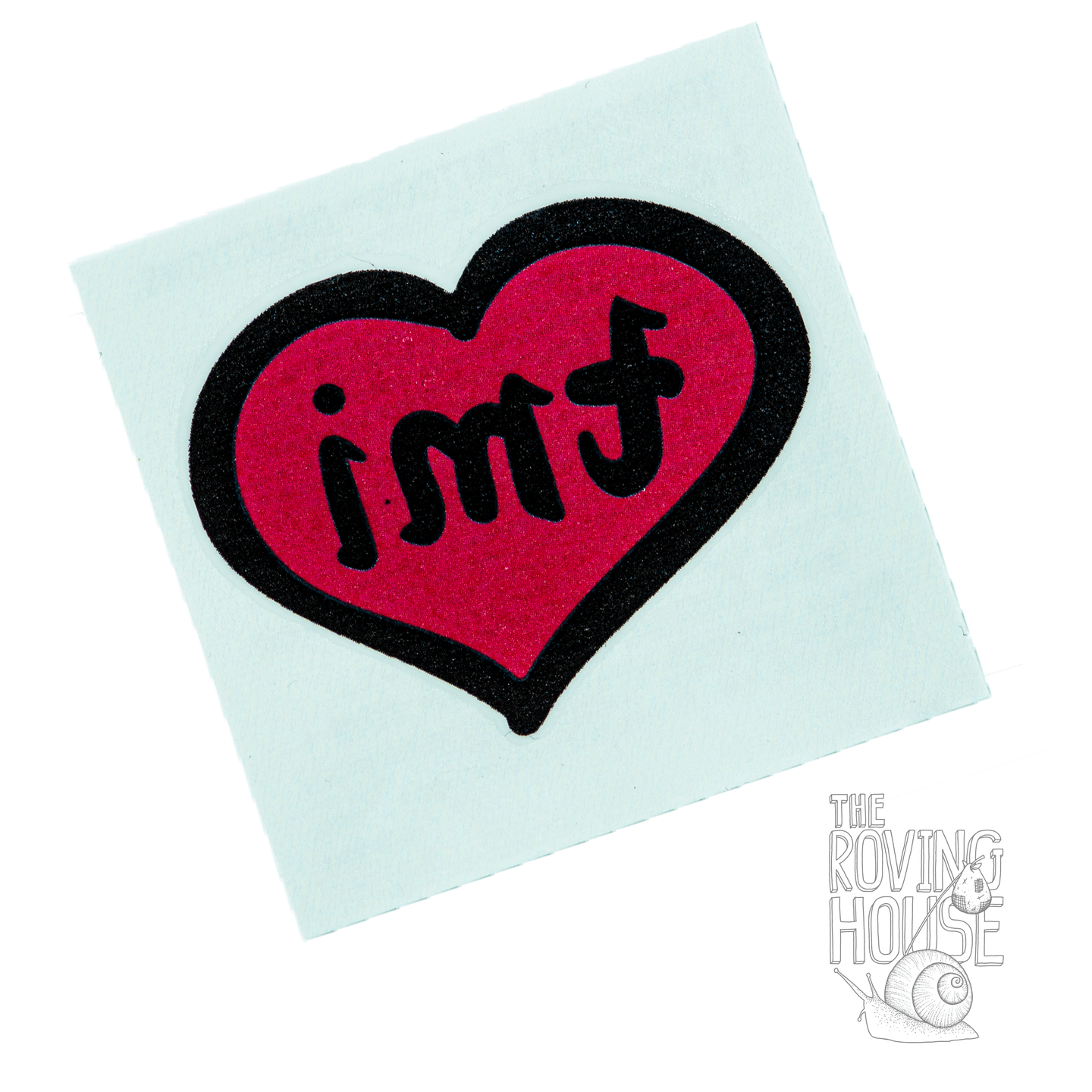 TMI Heart Temporary Tattoos