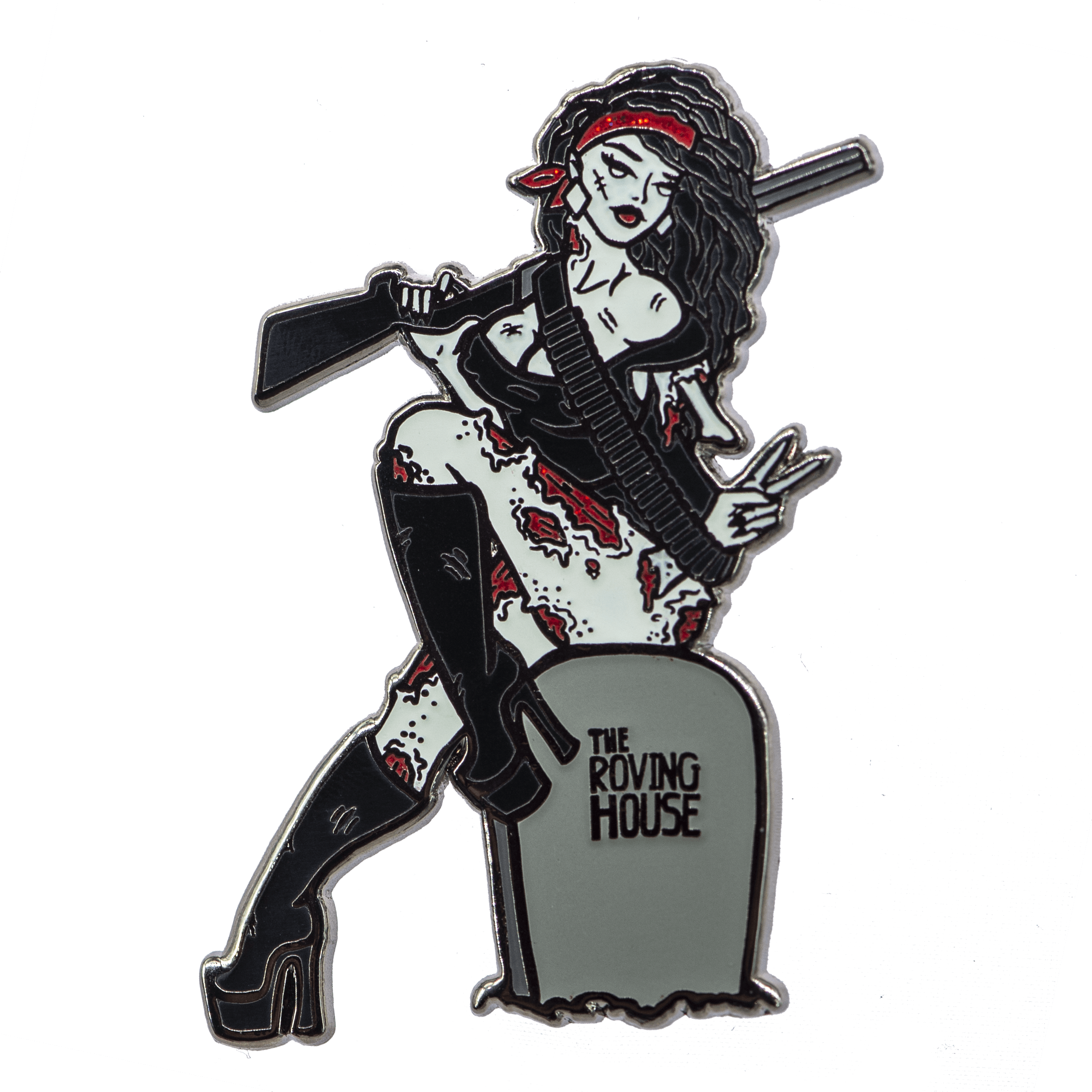 Billie 2021 Zombie Pin-up - “Blood, Milk, & Sky"