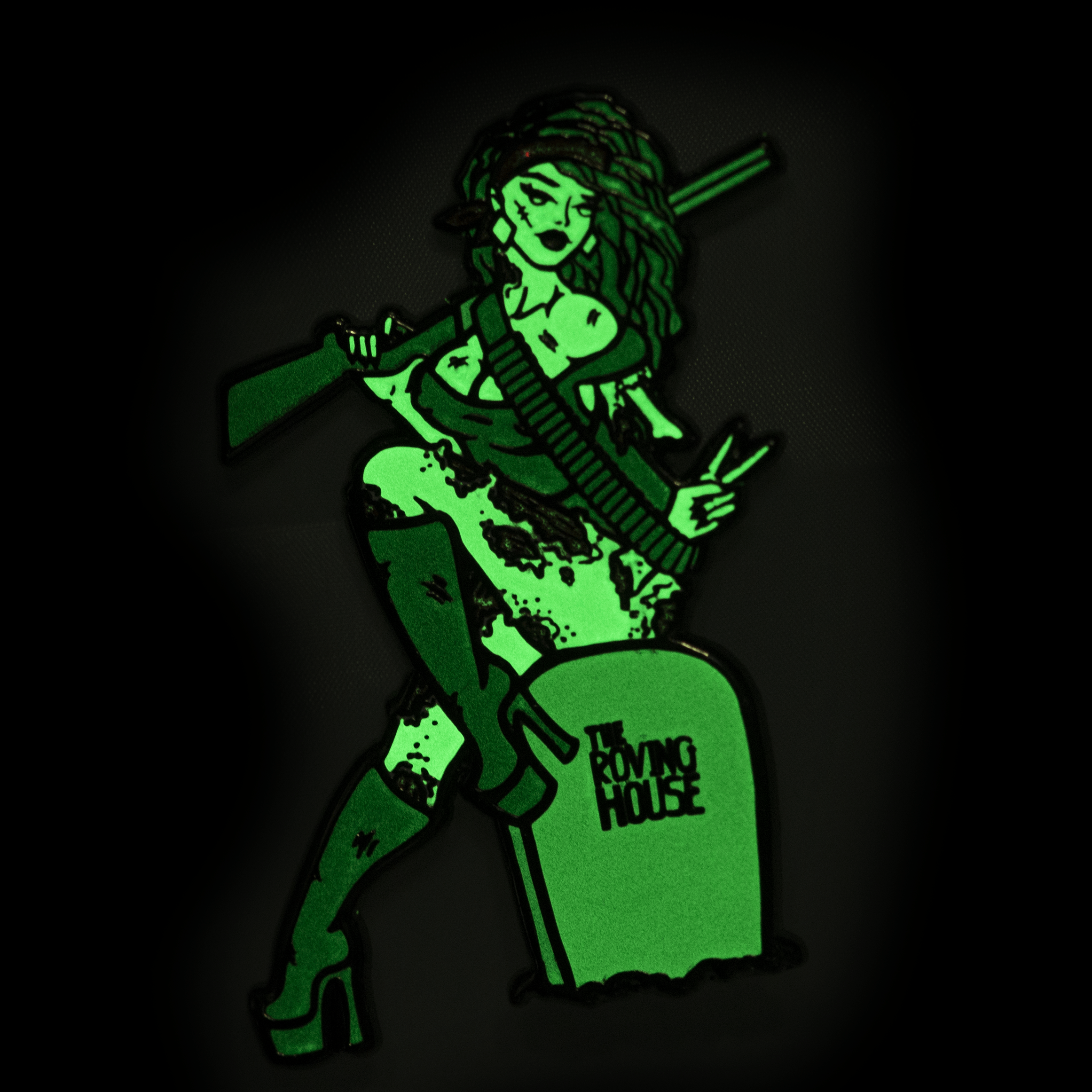 Billie 2021 Zombie Pin-up - “Blood, Milk, & Sky"