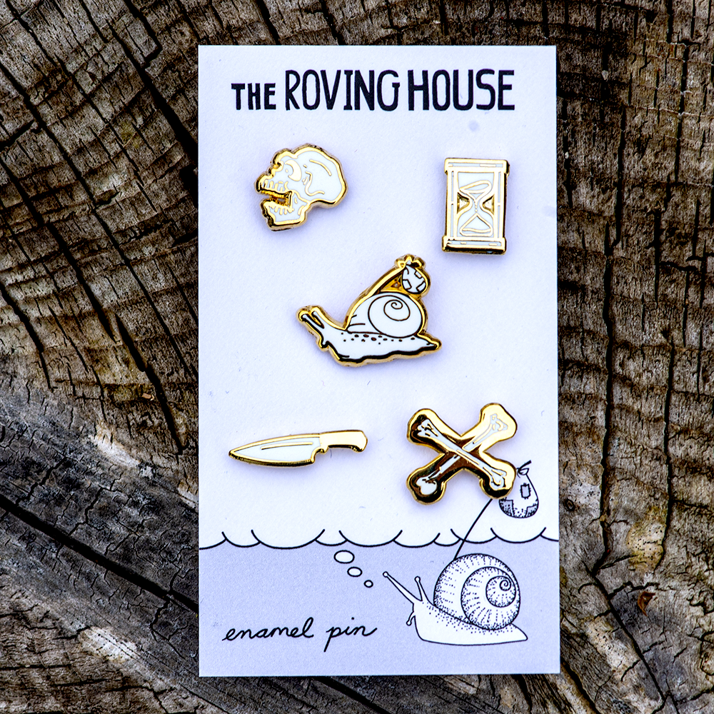 Killer Filler Deadly Snail Pin Set - Whiteout