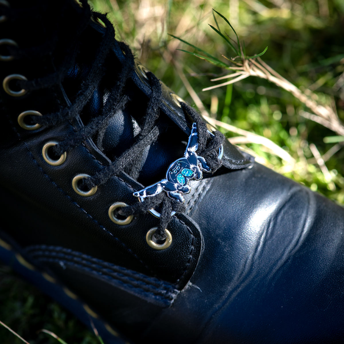 Jumping Spider Shoelace Charm Set by The Roving House