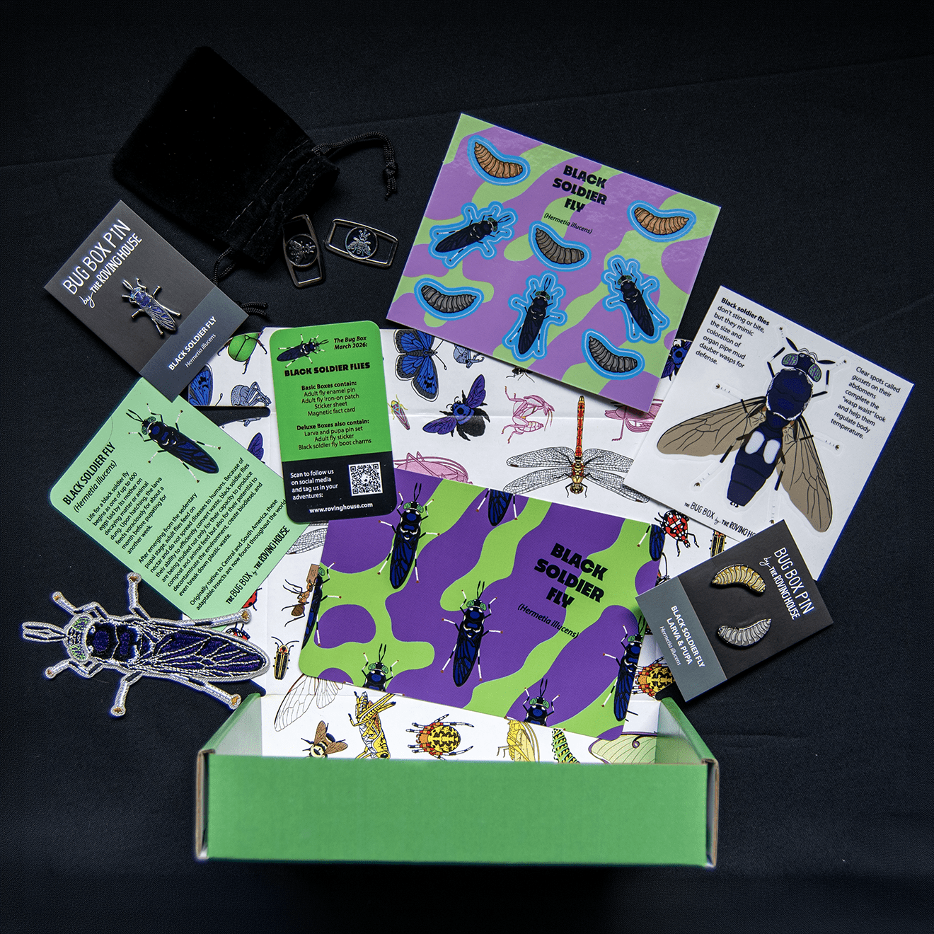 Black Soldier Fly Bug Box by The Roving House