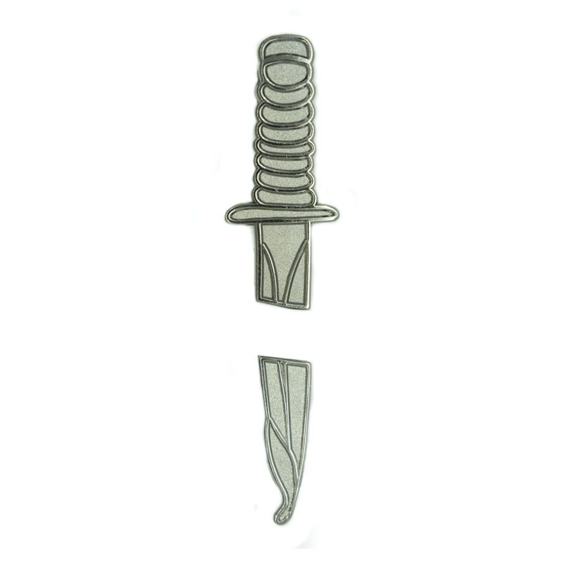 Knife Cut Through Pin Set - Raw