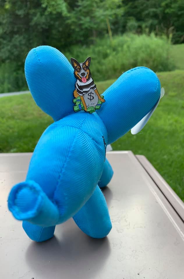 GMY$ "Guacamole" Dog Pin