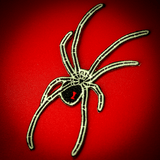 Black Widow Spider Patch by The Roving House