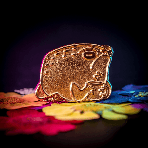 Grumps the Coffee Frog Pin | Raw for Modding by The Roving House
