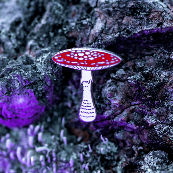 Fly Agaric Mushroom Pin by The Roving House