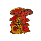 The Traveling Viellest Red Eft Newt Pin