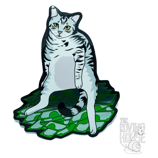 Porkchop the Cat Sticker