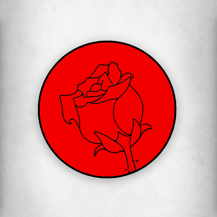 Red of Winter Rose Pin | Limited Edition by The Roving House