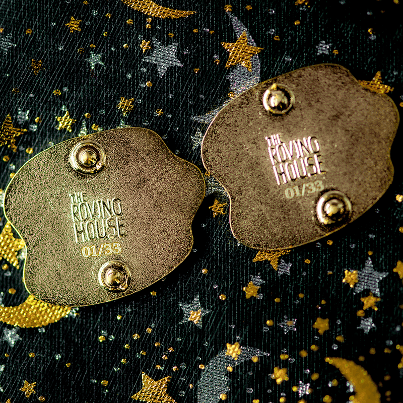 Rover Snail in Space enamel pin - Blackout by The Roving House