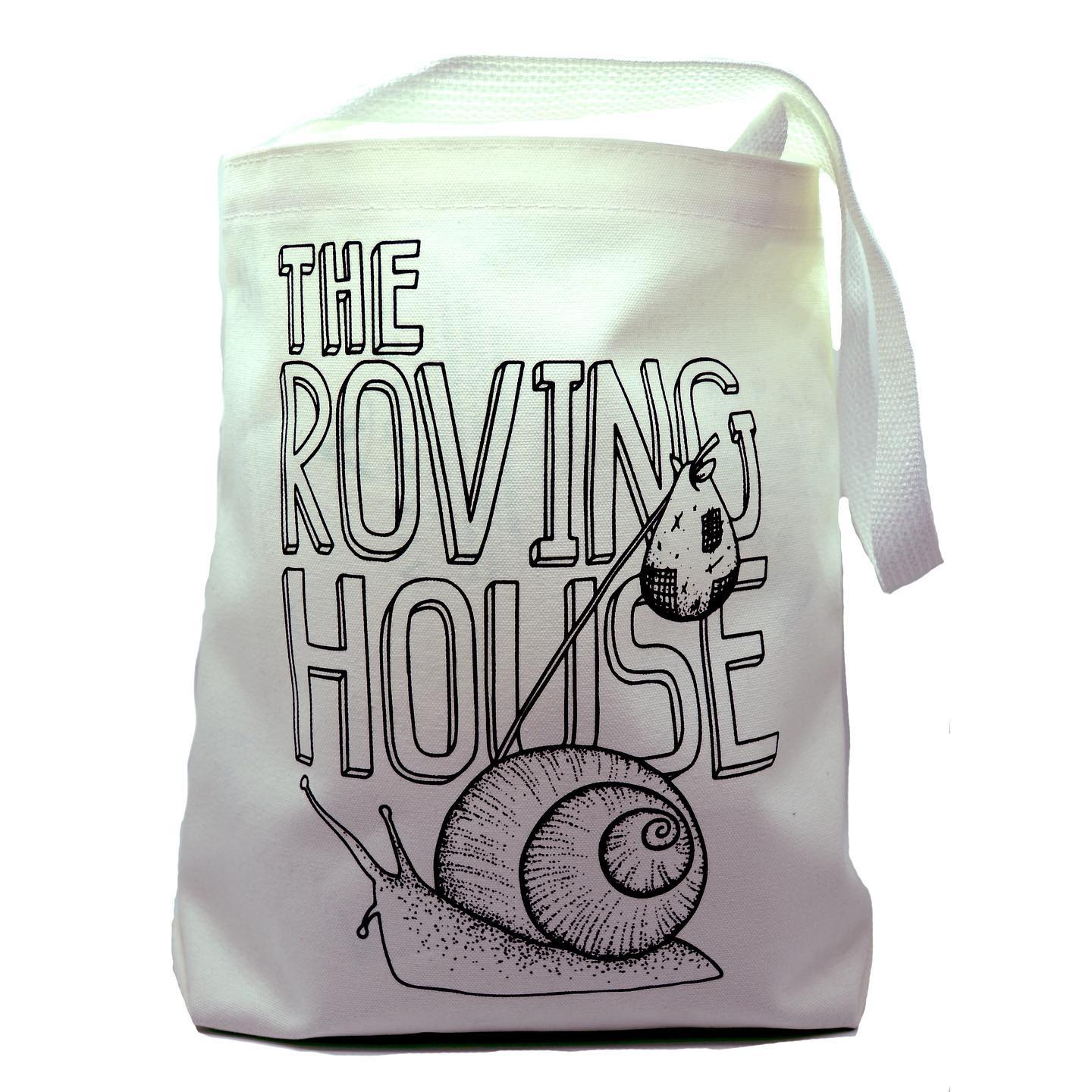 Roving House Snail Tote Bag