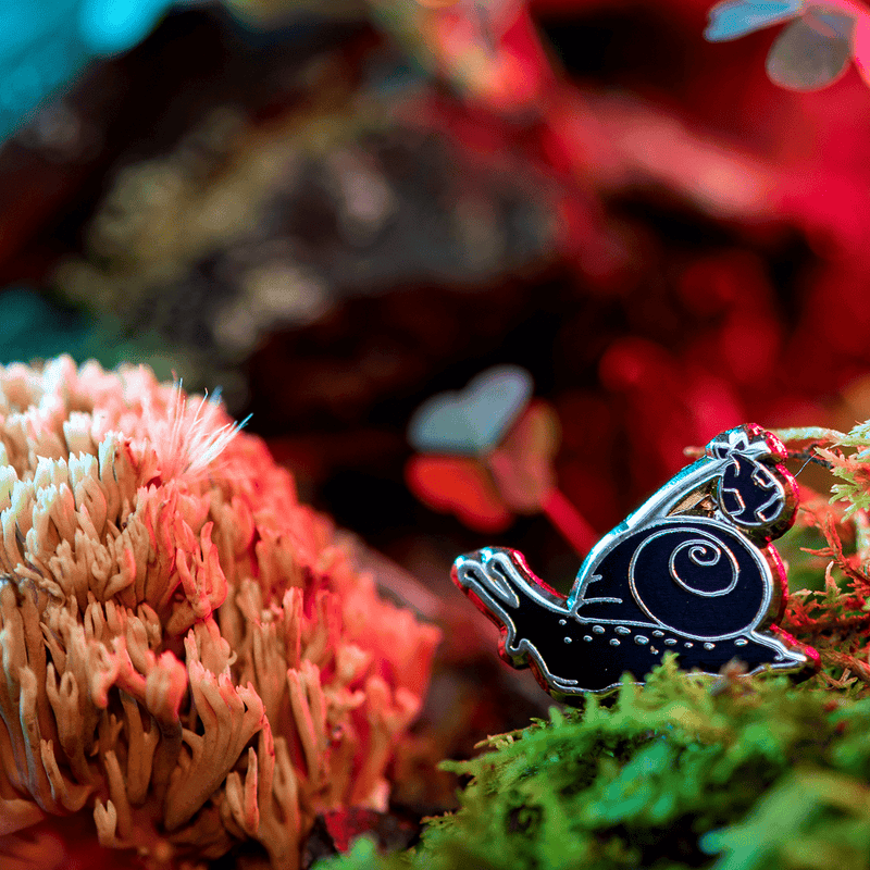 Rover the Snail Mini Pin by The Roving House