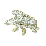 Fly Enamel Pin - Whiteout by The Roving House